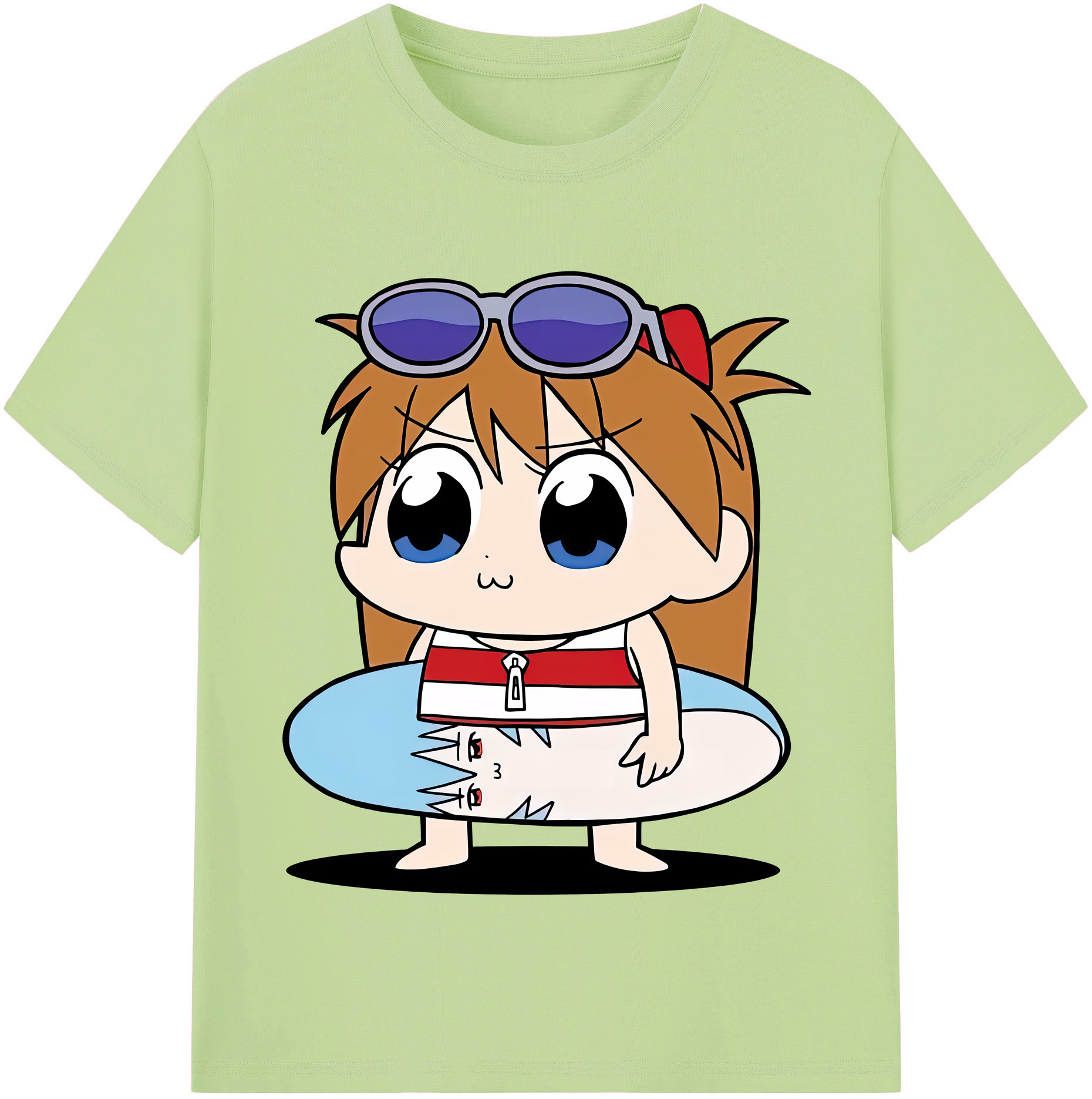 （画像用） EVA 新世紀エヴァンゲリオン 綿100％半袖Tシャツ（フロントプリント）